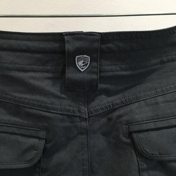 KUHL Dark Gray Adjustable Leg Flap Pockets Drawstring Waist Hiking Active Pant - Picture 16 of 16